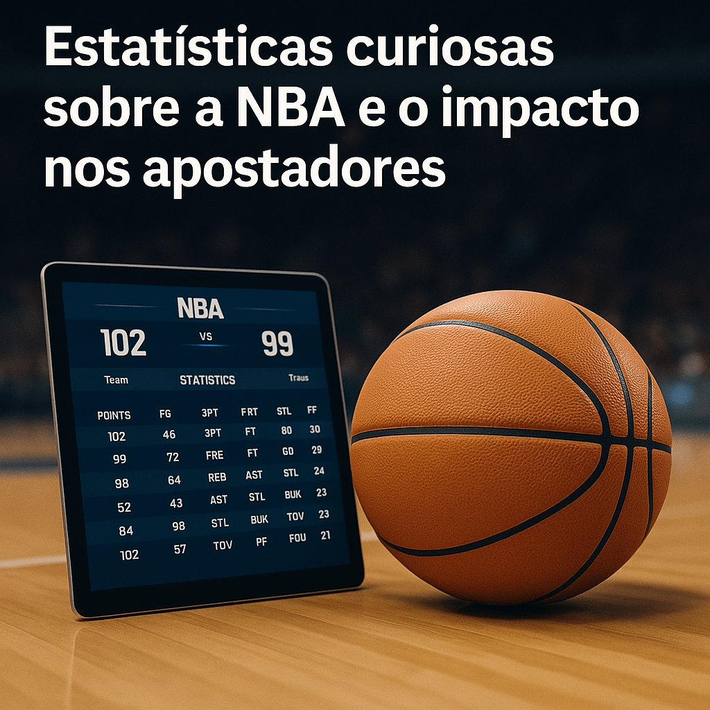 Estatísticas curiosas sobre a NBA e o impacto nos apostadores