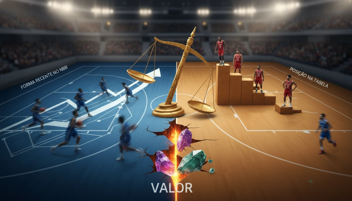 Forma Recente no NBB vs. Posição na Tabela: Como o Mercado Erra e Onde Está o Valor
